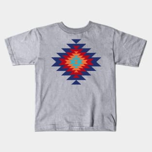 Tribal Love Blue Kids T-Shirt